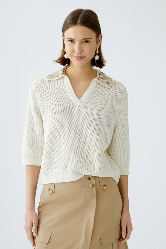 Oui Pullover Glitter