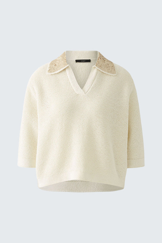 Oui Pullover Glitter