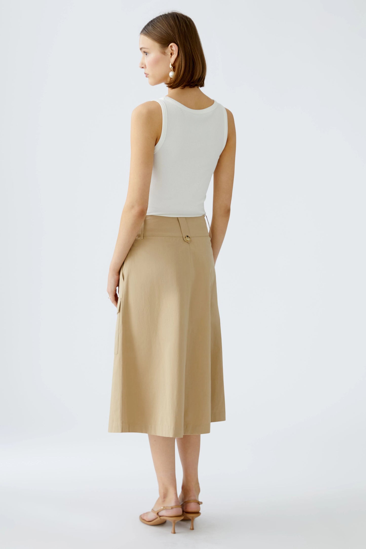 Oui Midi Skirt