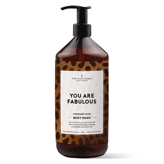 The Gift Label Body Wash - You Are Fabulous