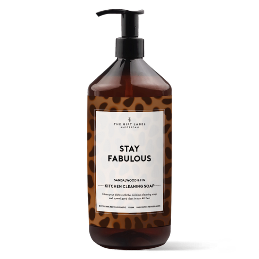 The Gift Label Kitchen Soap - Stay Fabulous