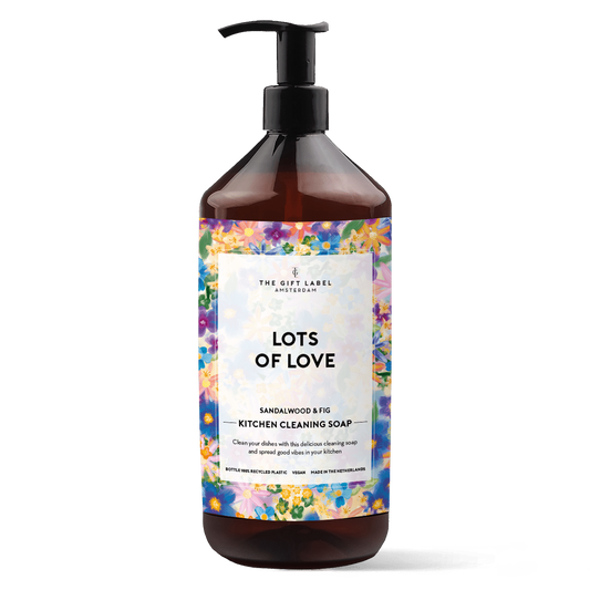 The Gift Label Kitchen Soap - Lots Of Love