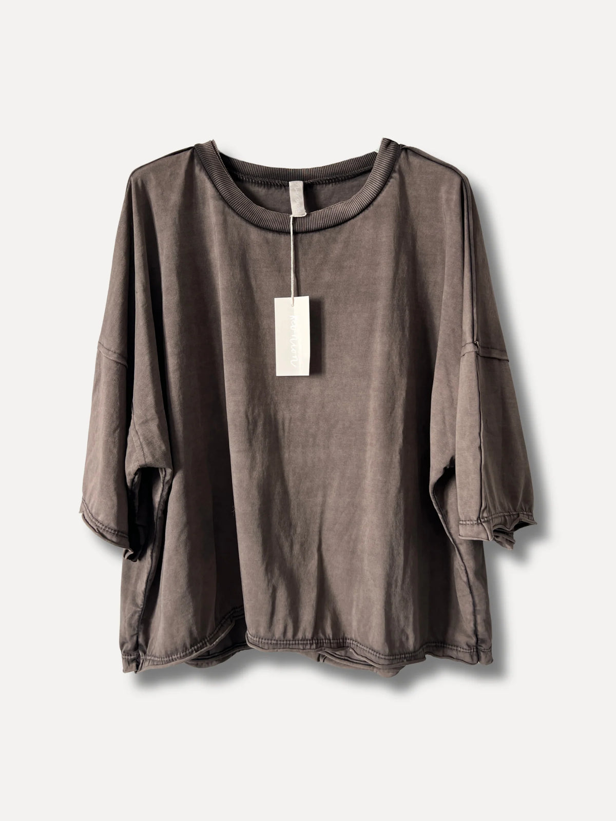 Reunion Surfygirl T-shirt Espresso