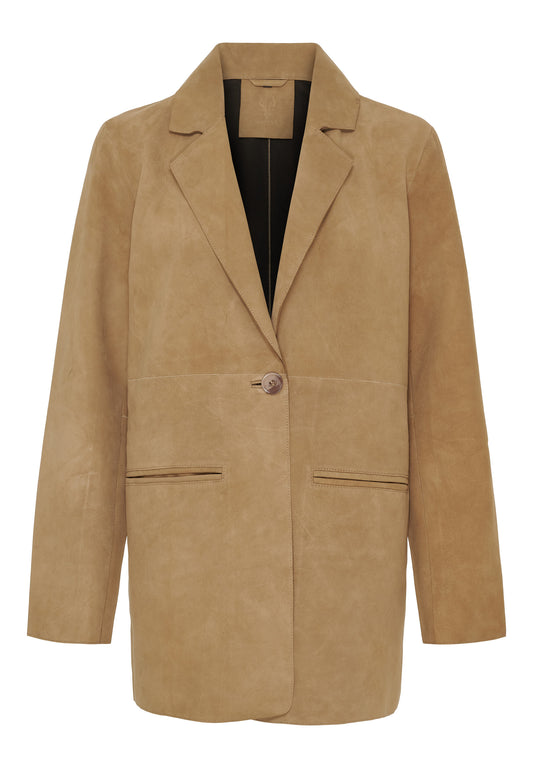 Notyz Bonded Suede Blazer