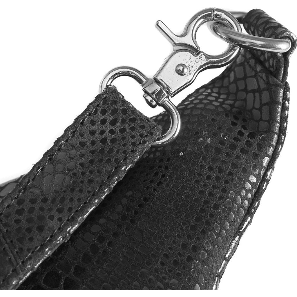Depeche Bumbag Black Croco