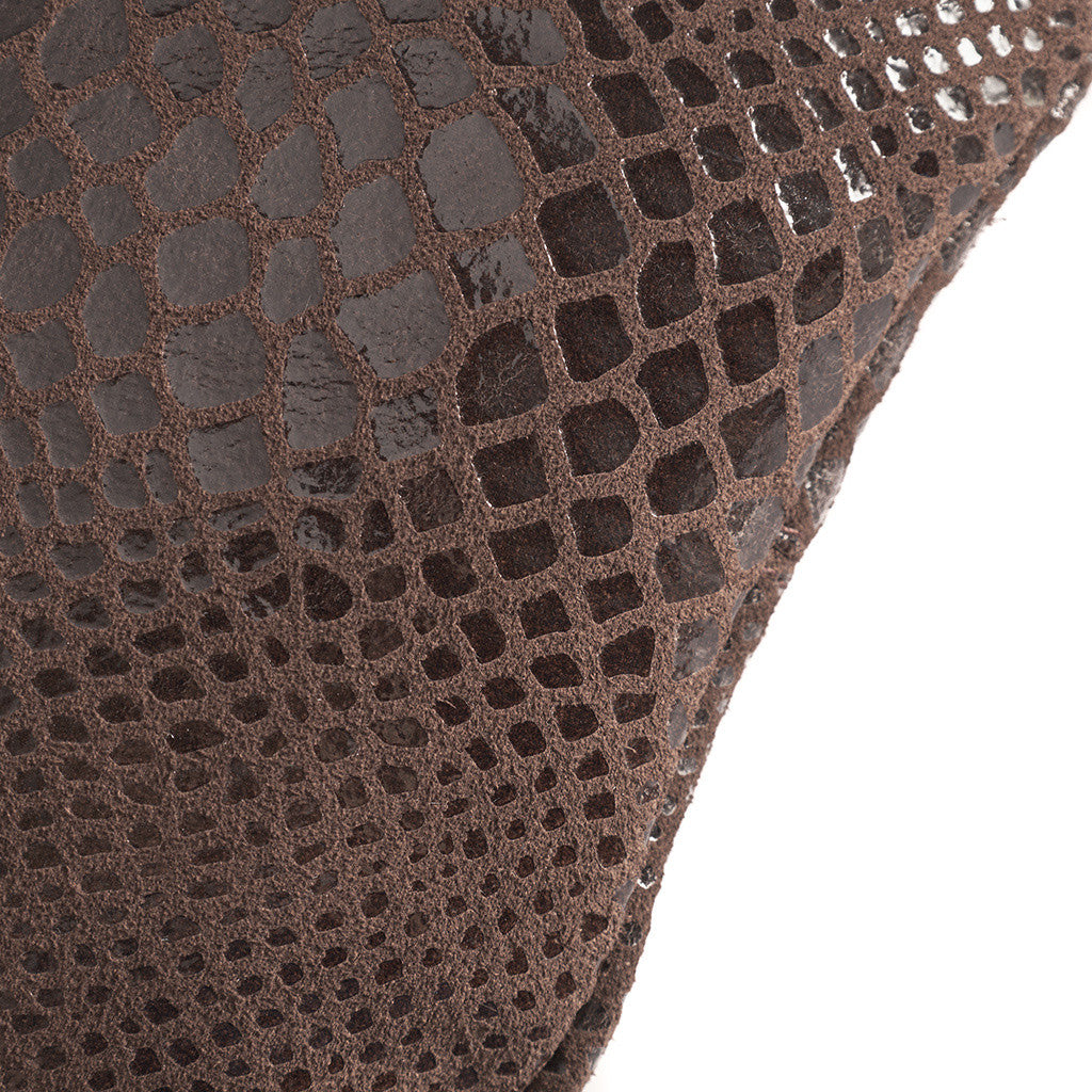 Depeche Bumbag Brown Croco