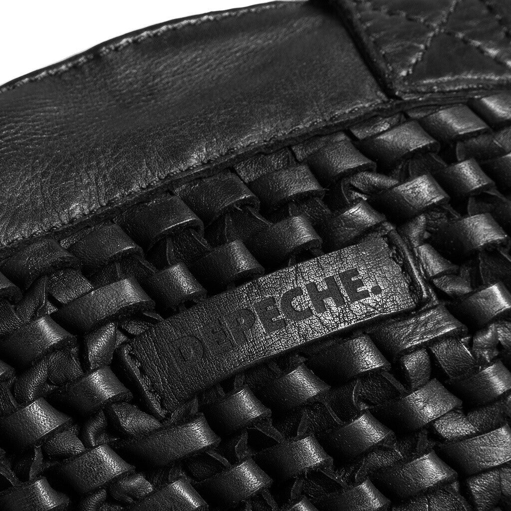 Depeche Handbag Flettet Black
