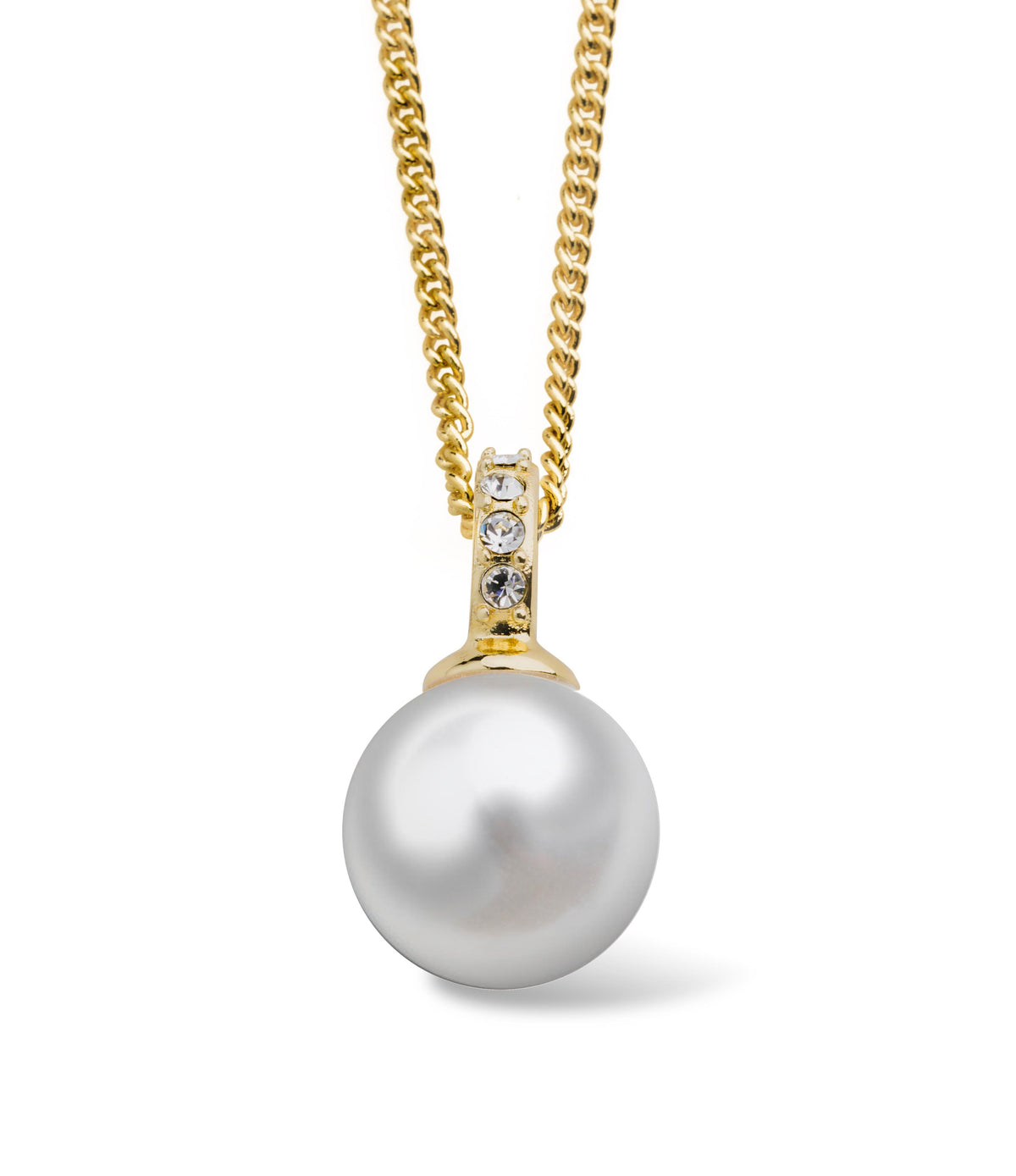 ByJolima Liz Pearl Pendant Necklace Gold – produktbilde 2