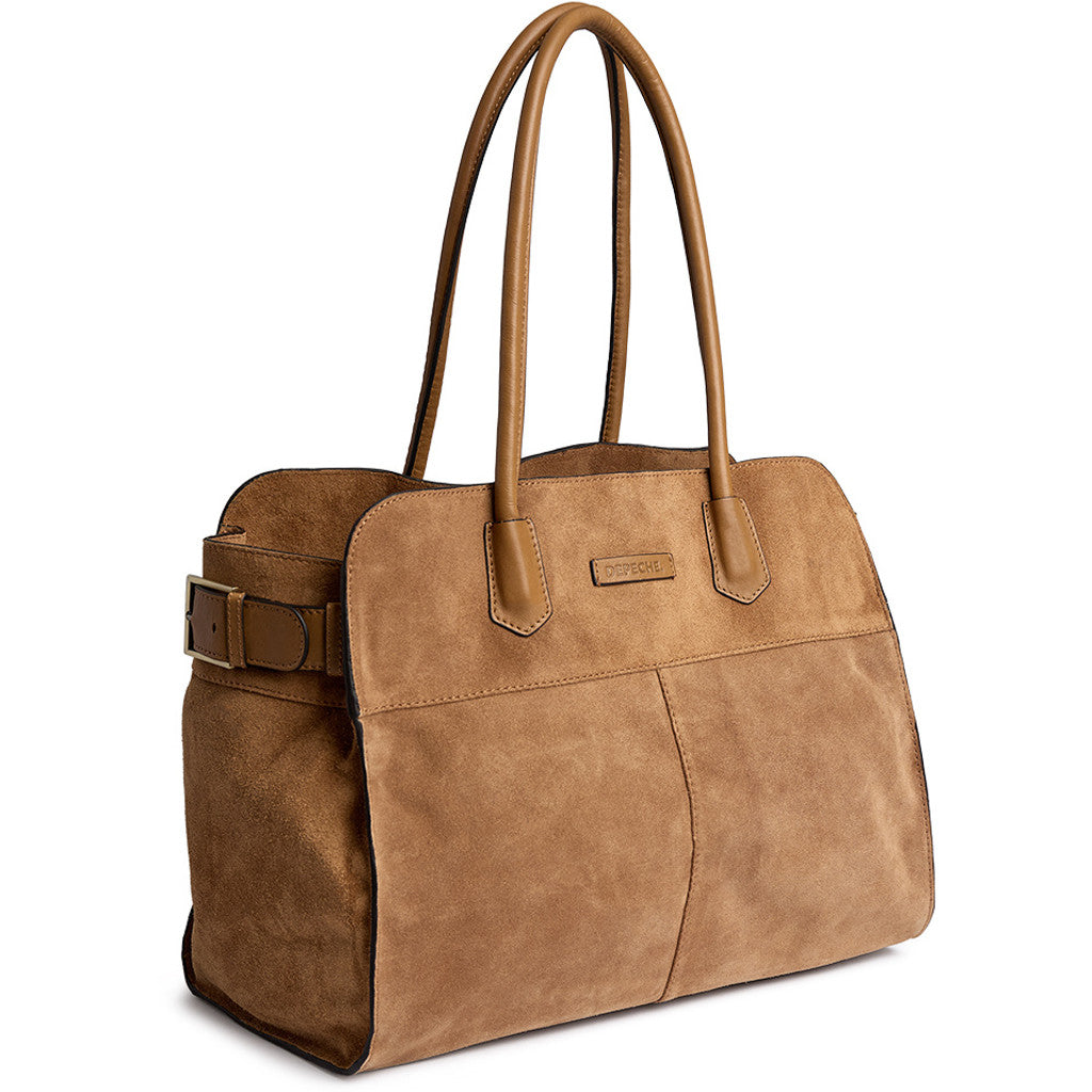 Depeche Madrid Shopper Dark Tan