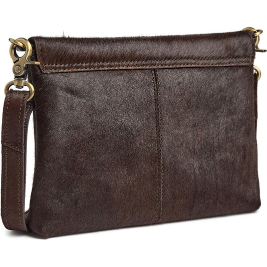 Depeche Clutch Dark Brown