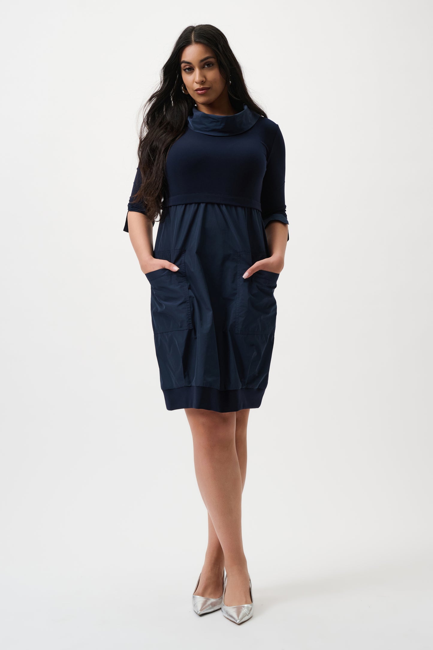 Joseph RIbkoff Cocoon Dress - Navy