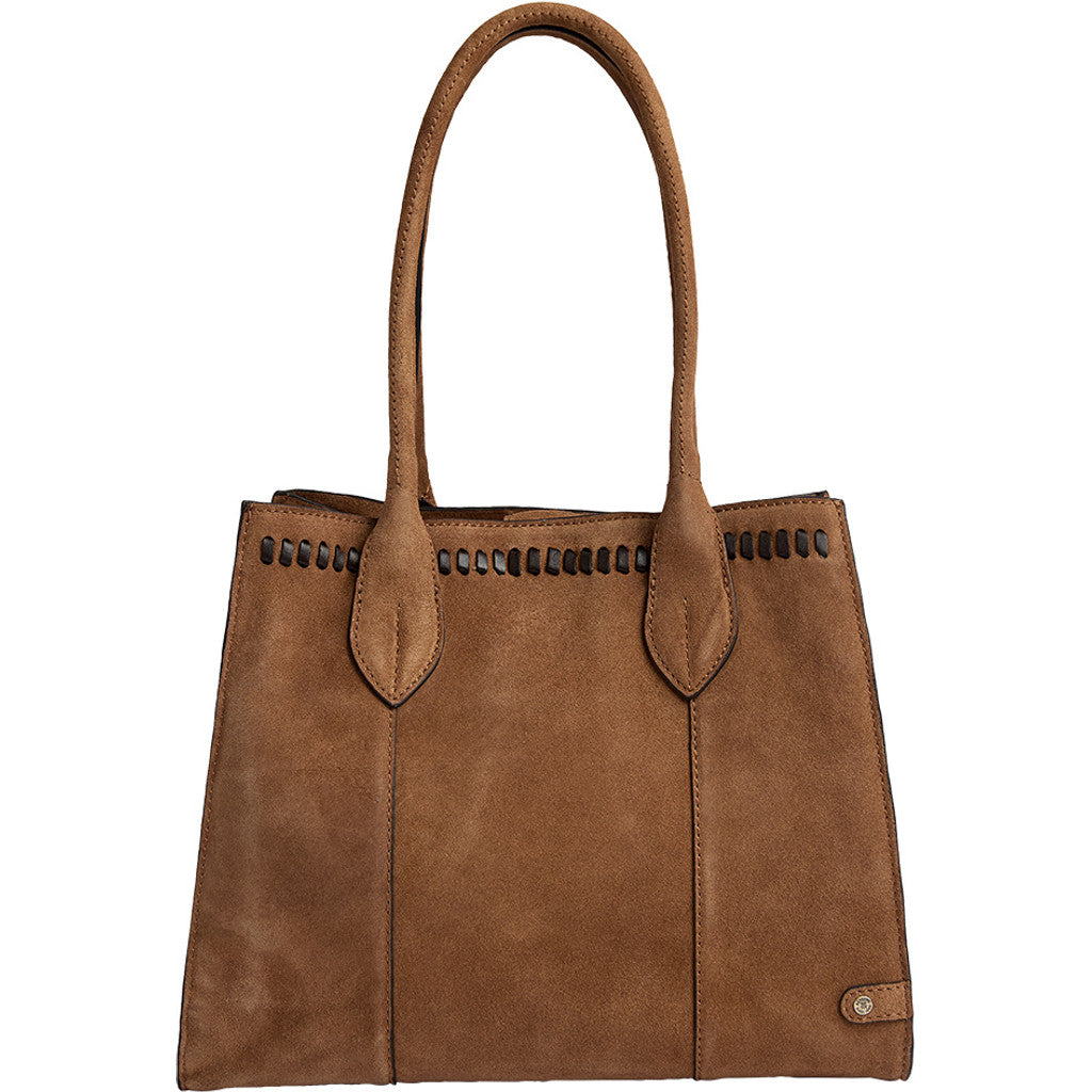 Depeche Madrid Handbag Dark Tan