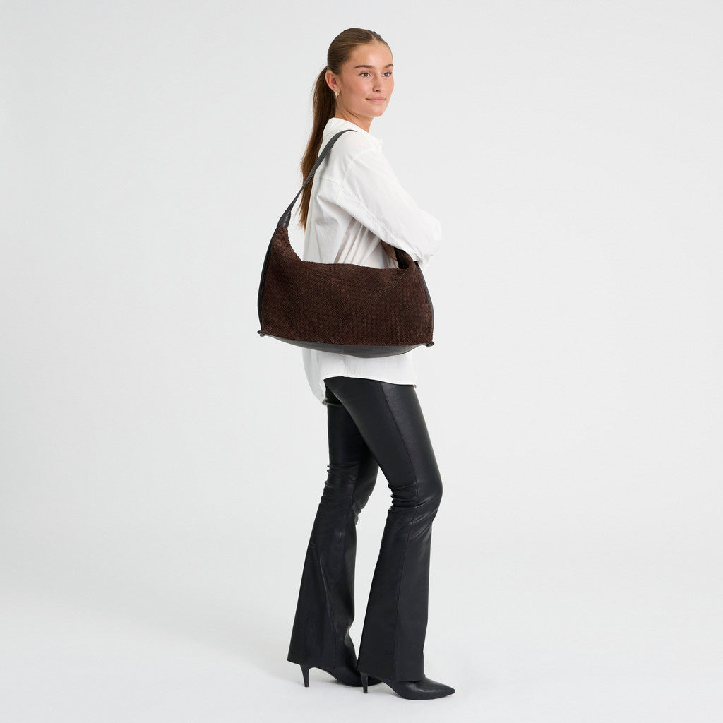 Depeche Berlin Shoulderbag Chocolate