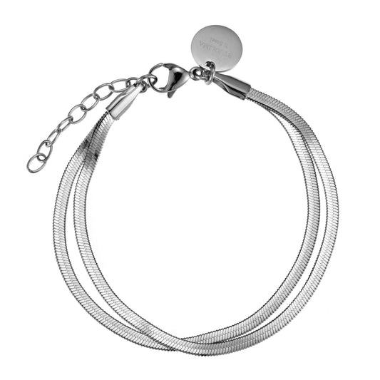 ByJolima Angelina Layer Bracelet Silver