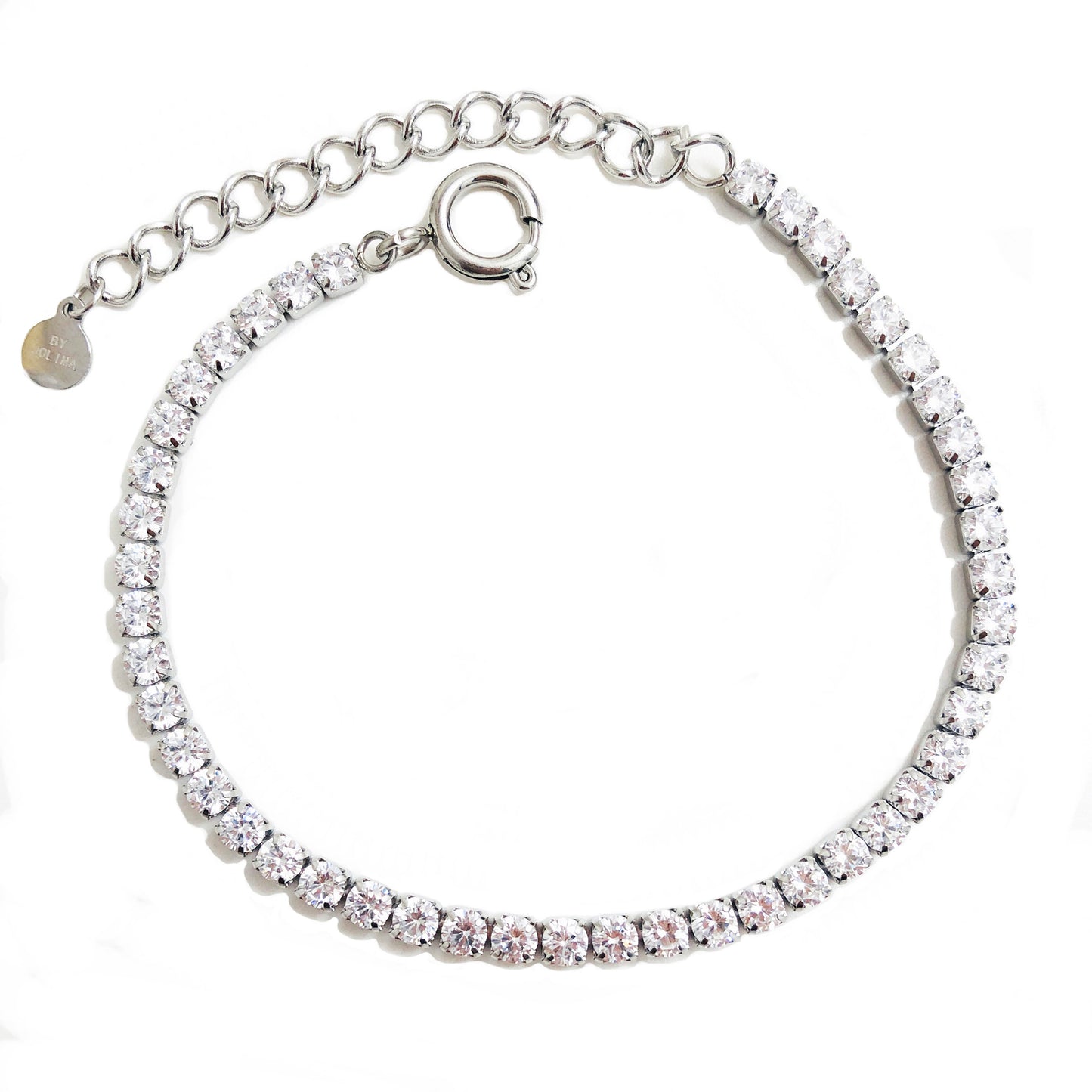 ByJolima Celine Tennisbracelet, Crystal