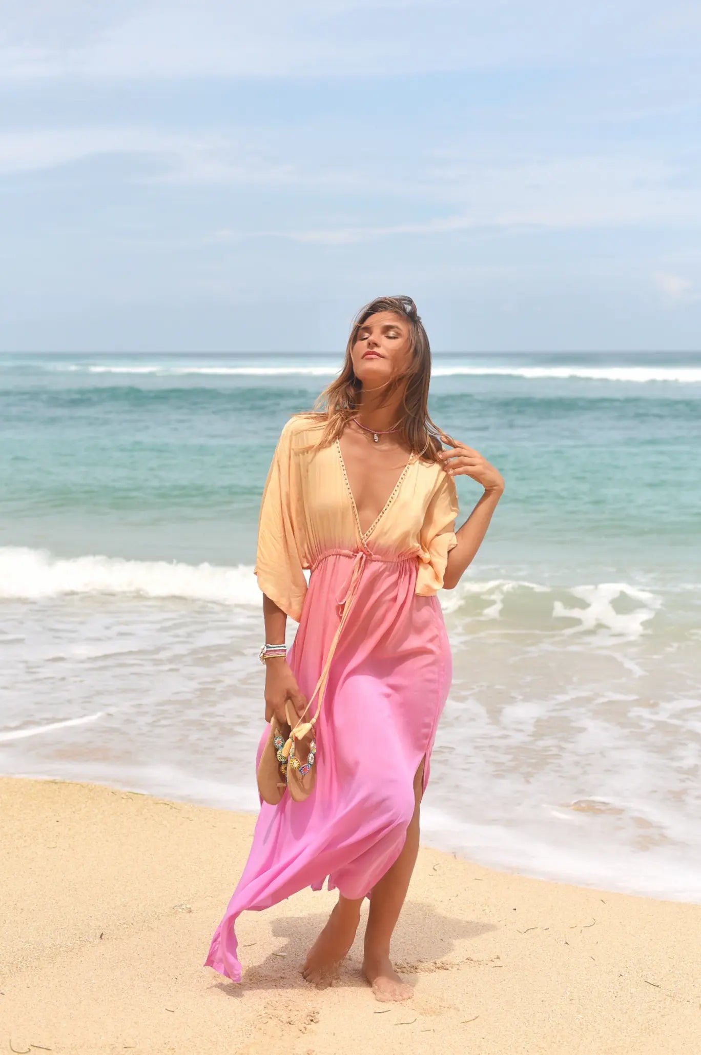 Hot Lava Cate Dress Sorbet