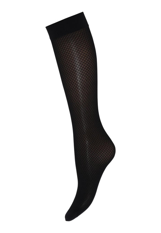 SneakyFox Knestrømper Elenora Black