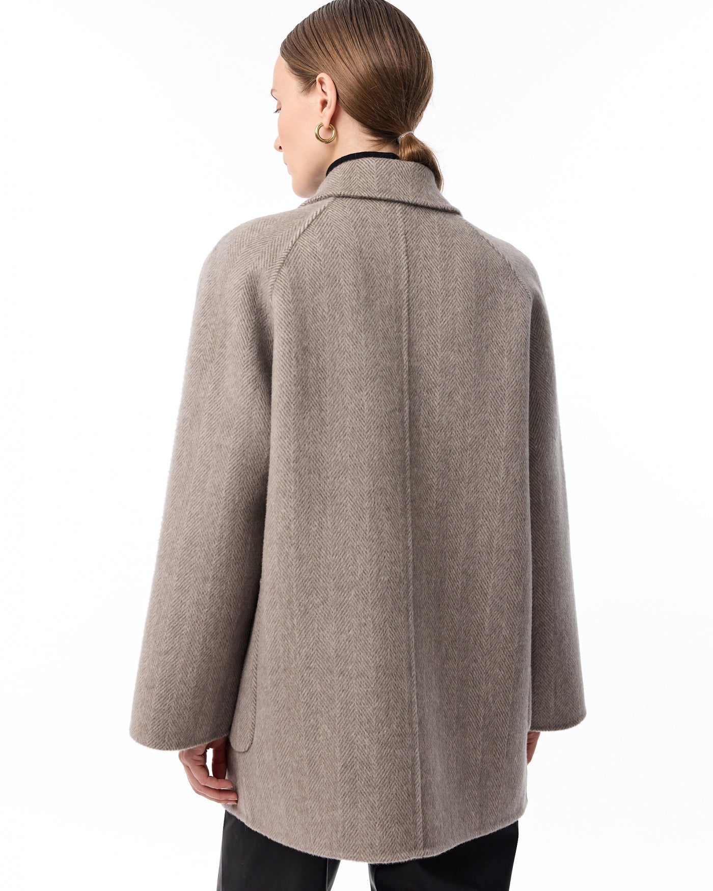 Knit-ted Alisa Coat Walnut