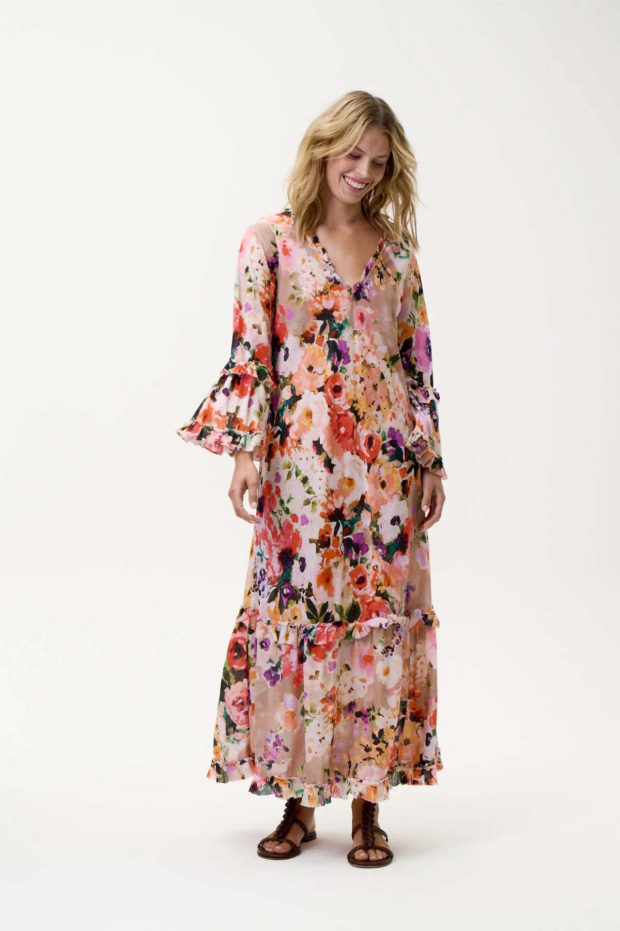 One Season Soller Long Indi Dress