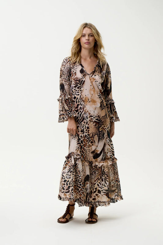 One Season Cote D'azur Long Indi Dress