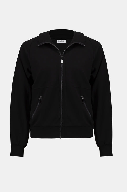 Joseph Ribkoff Scuba Jersey Jacket - Black