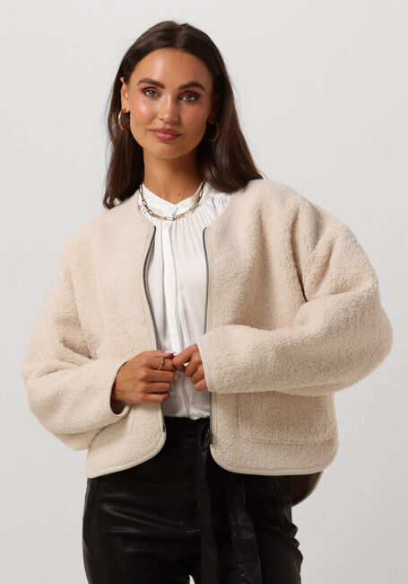 Knit-ted Teddie Jacket Ivory 232P113A
