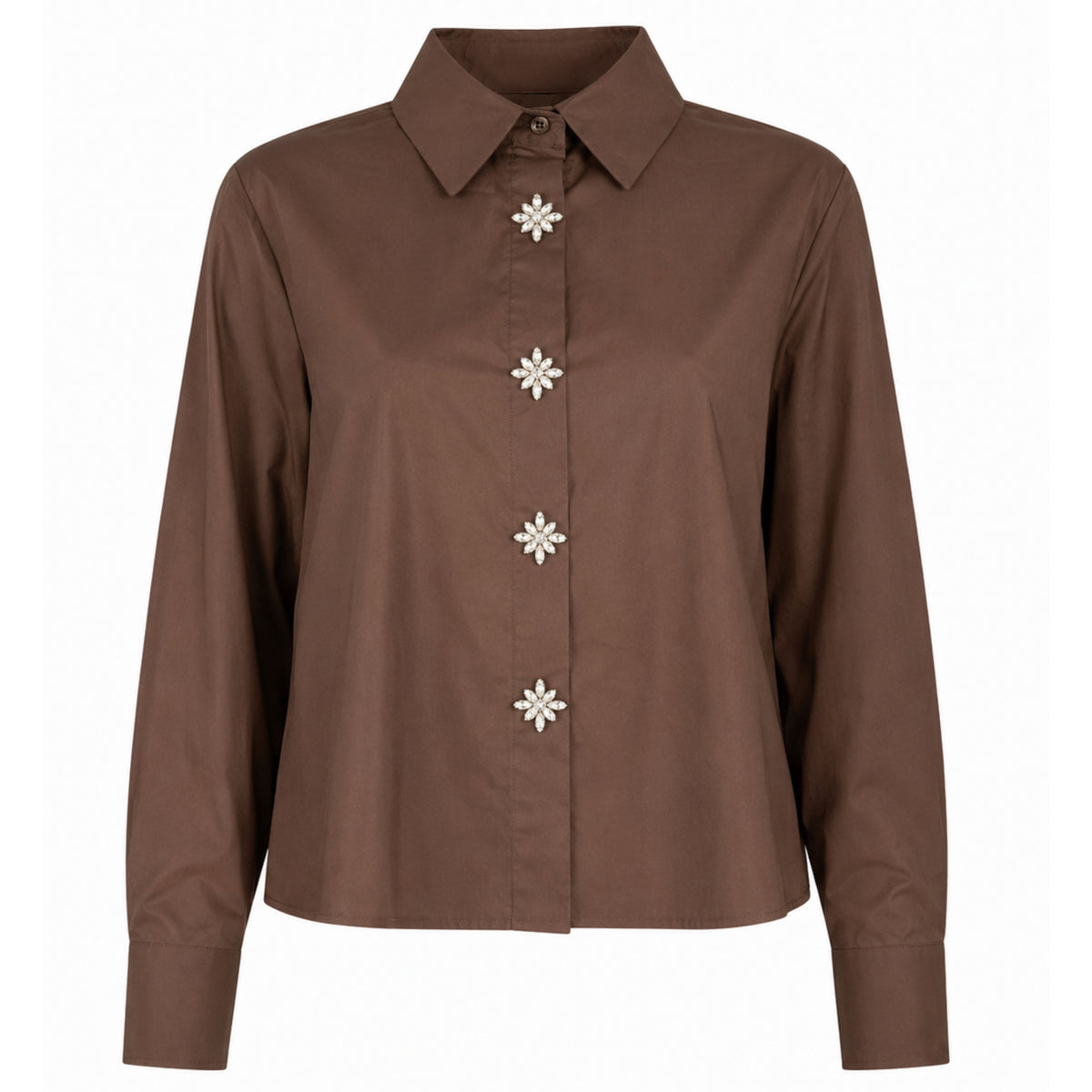 Costamani Amina Shirt - Choco