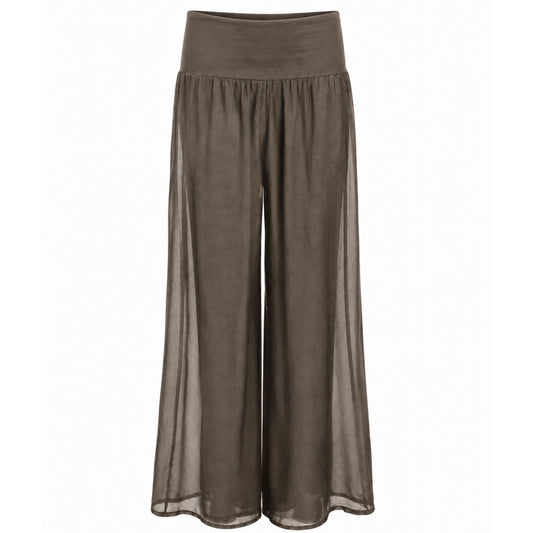 Costamani Silky Pants Choco