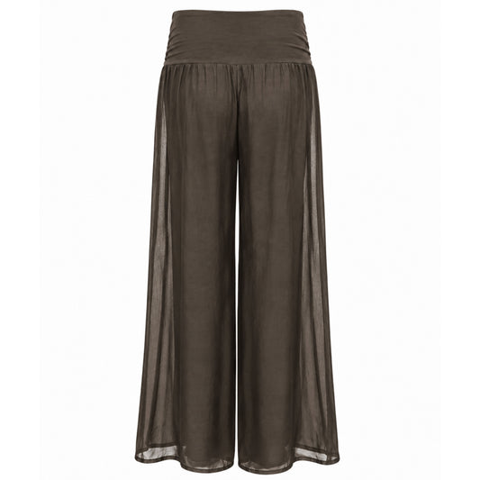 Costamani Silky Pants Choco