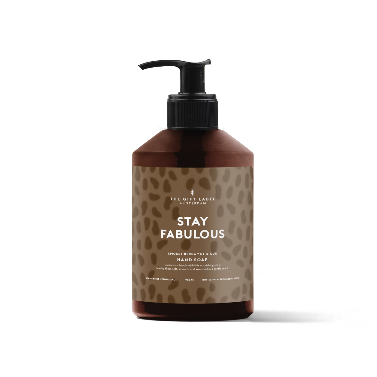 The Gift Label Håndsåpe 400ml - Stay Fabulous (tigerprint)