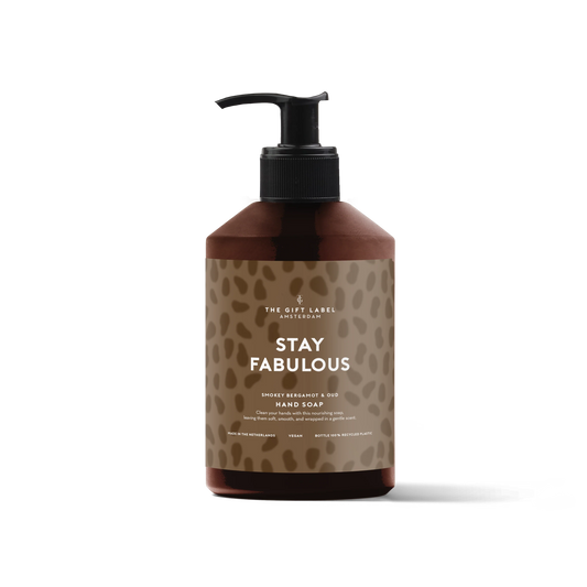 The Gift Label Håndsåpe 400ml - Stay Fabulous (tigerprint)