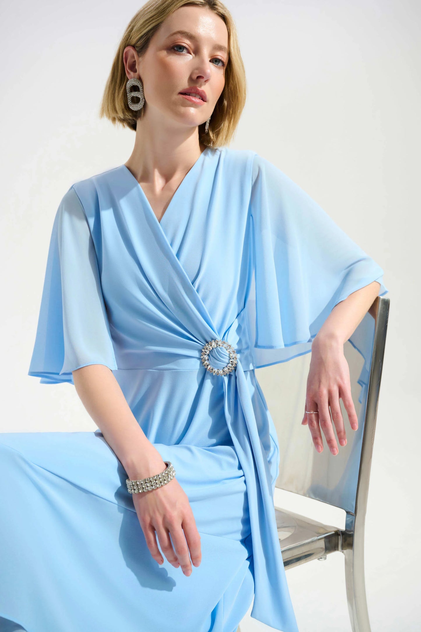 Joseph Ribkoff Signature Wrap Dress