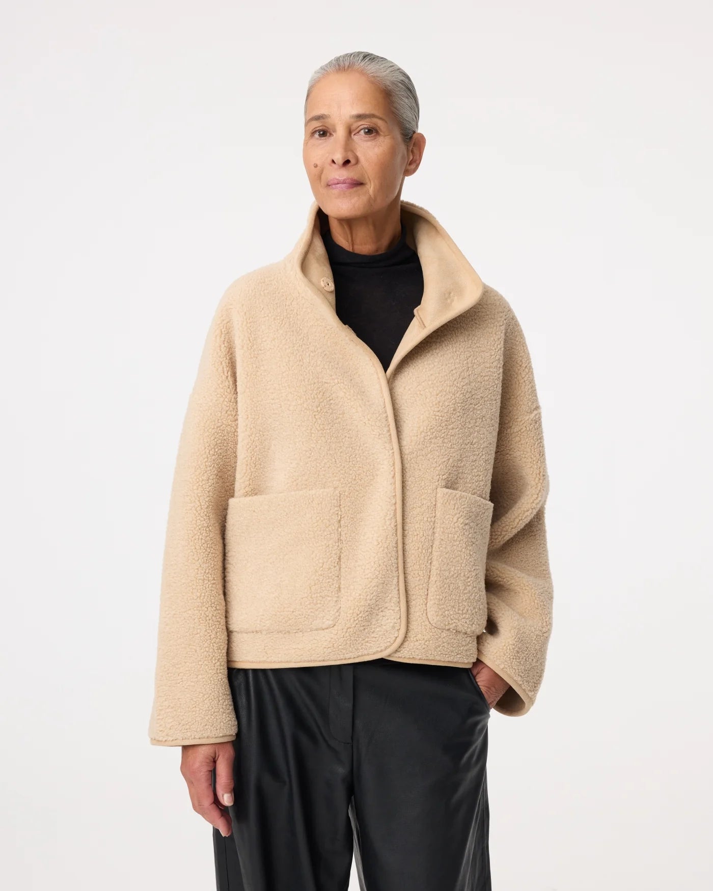 Knit-Ted Jill Jacket Sand