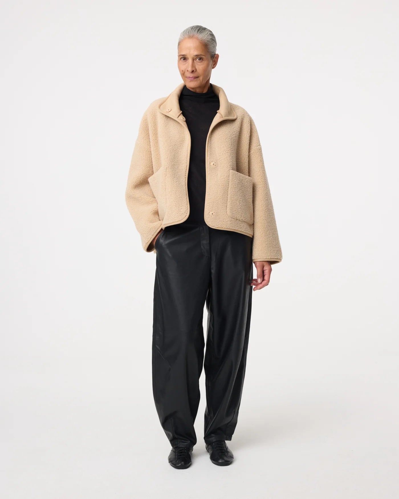 Knit-Ted Jill Jacket Sand