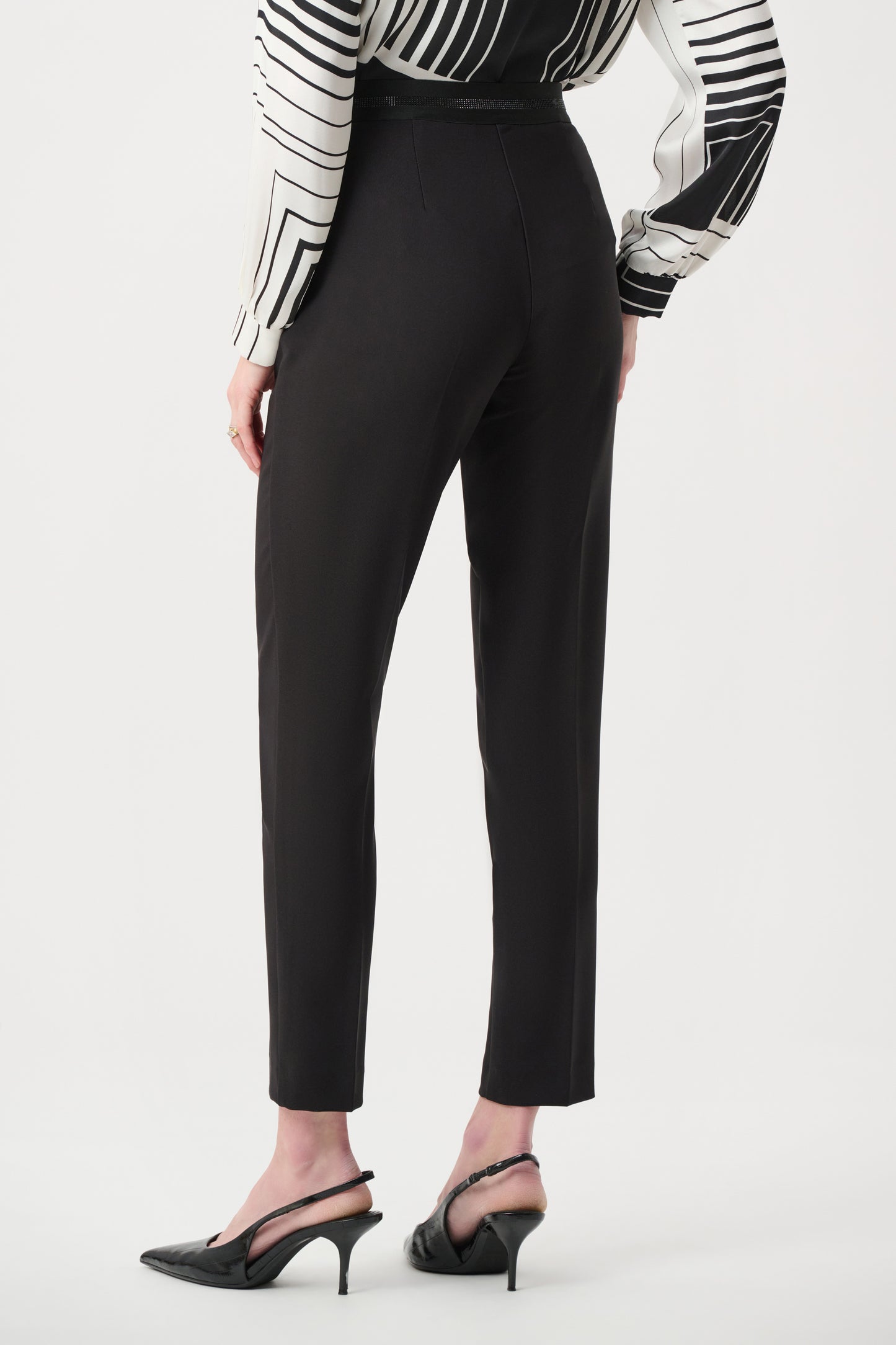 Joseph Ribkoff Lux Twill Slim Fit Pull-On Pants - 263001