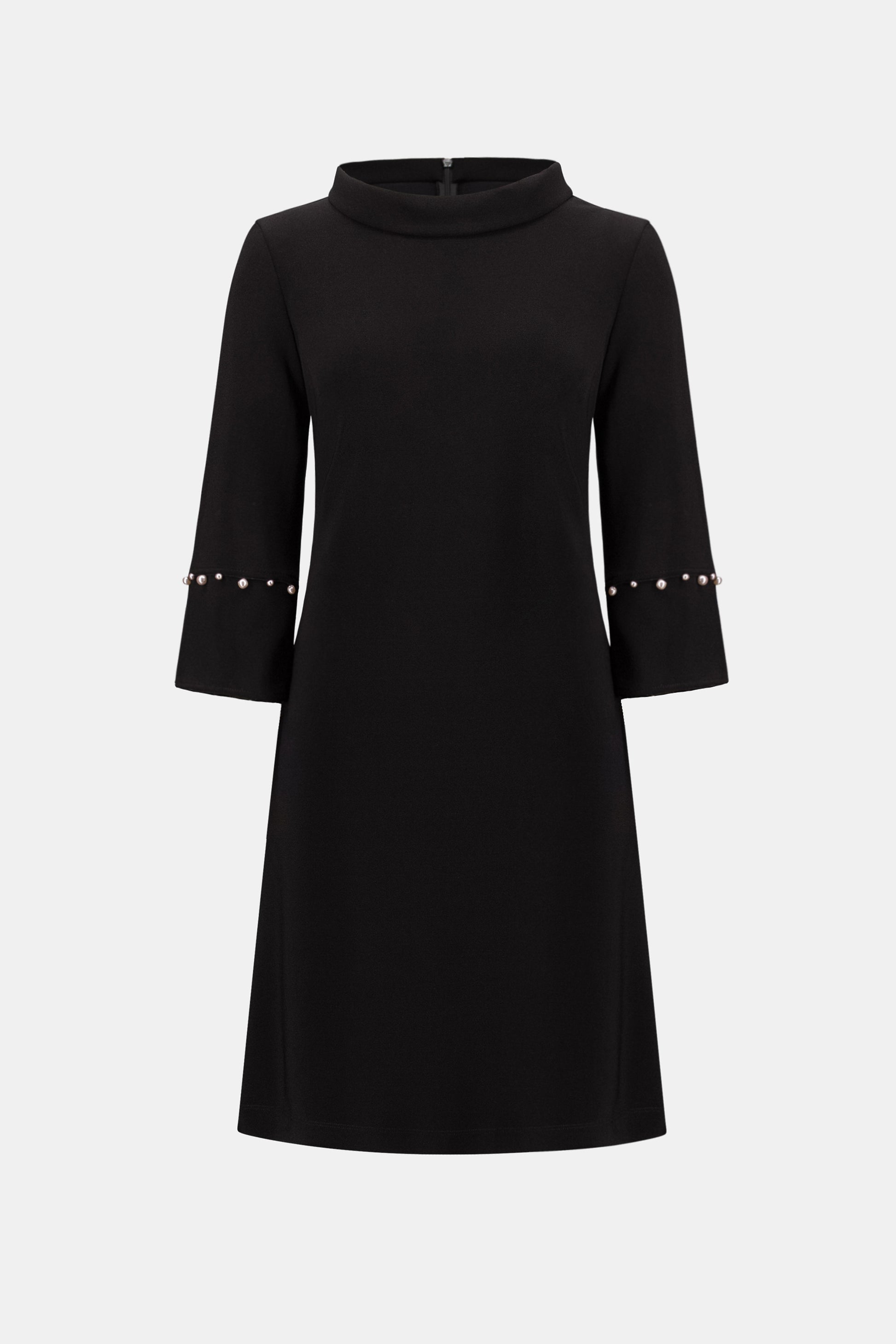 Joseph Ribkoff Silky Knit A-Line Dress With Pearl Detail - 263115 – produktbilde 5
