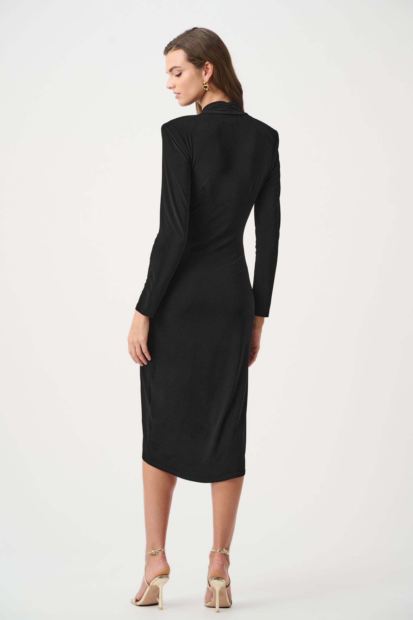 Joseph Ribkoff Silky Knit Sheath Wrap Dress - 263709