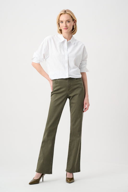 Joseph Ribkoff Tencel Boxy Blouse With All-Over Rhinestone Detail 263922