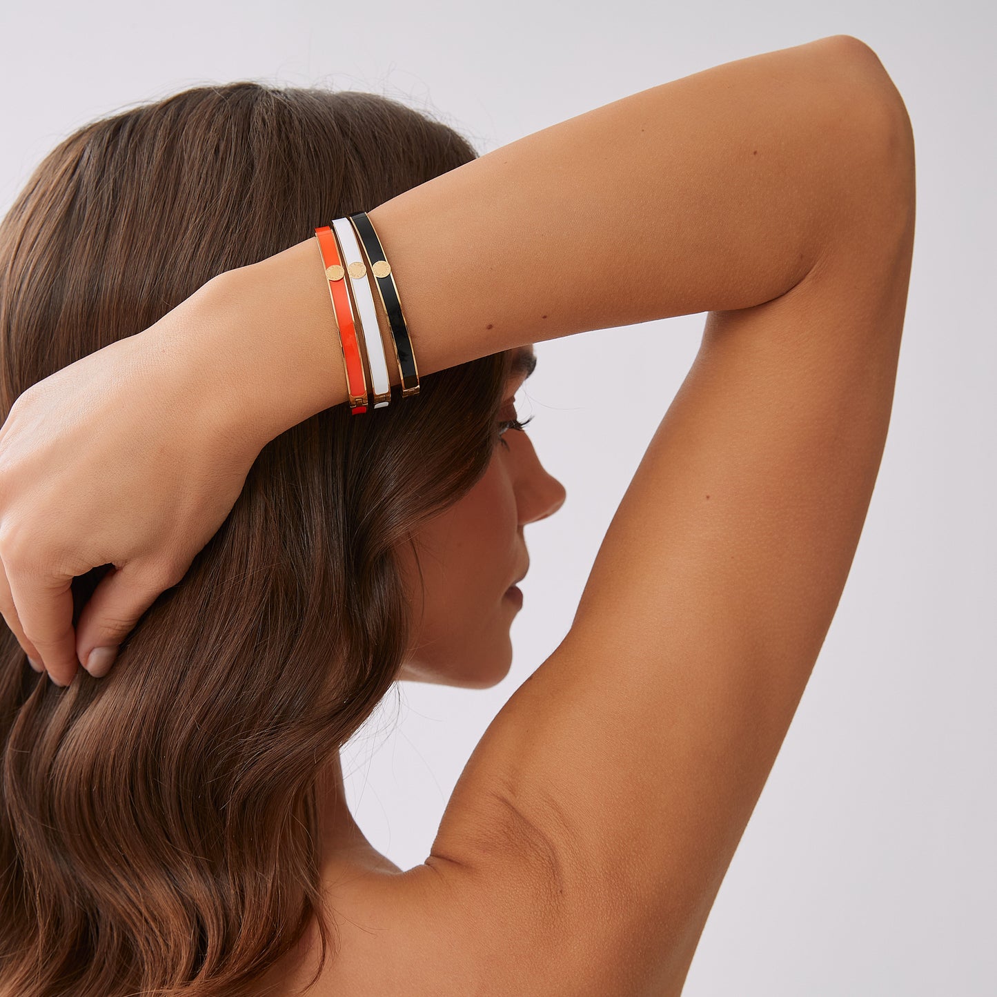 ByJolima Palermo Bangle White Gold