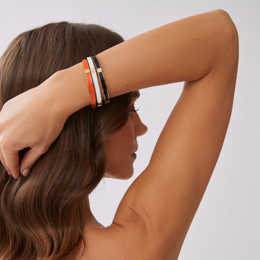 ByJolima Palermo Bangle White Gold