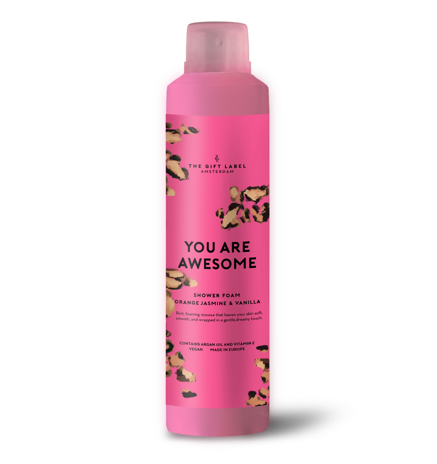The Gift Label Shower Foam You Are Awesome
