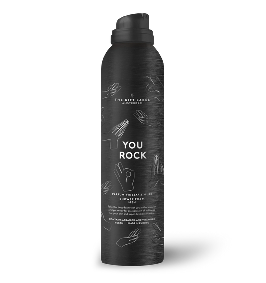 The Gift Label Shower Foam for Menn 200ml - You Rock