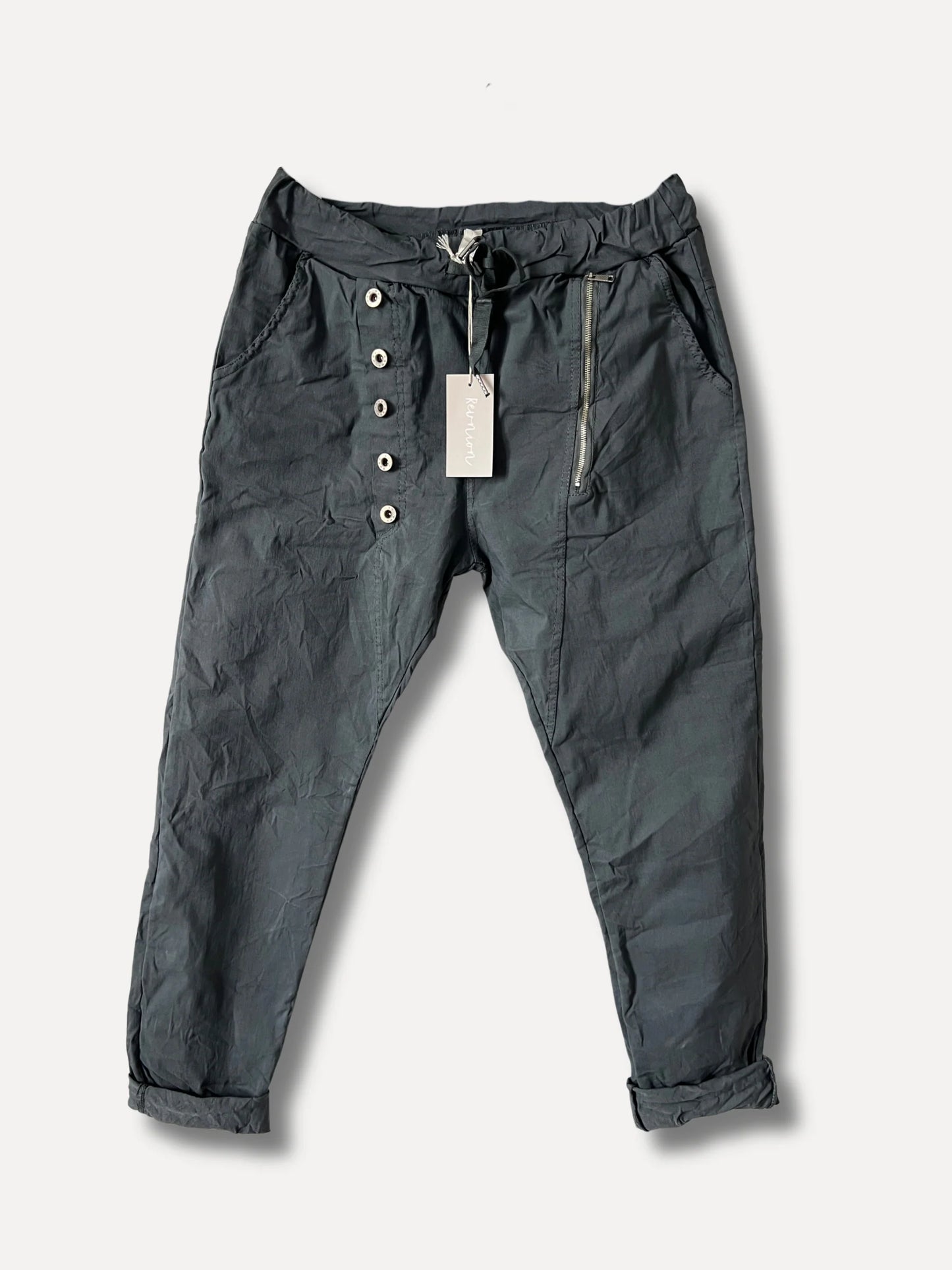 Reunion Boxpant Milano Grå