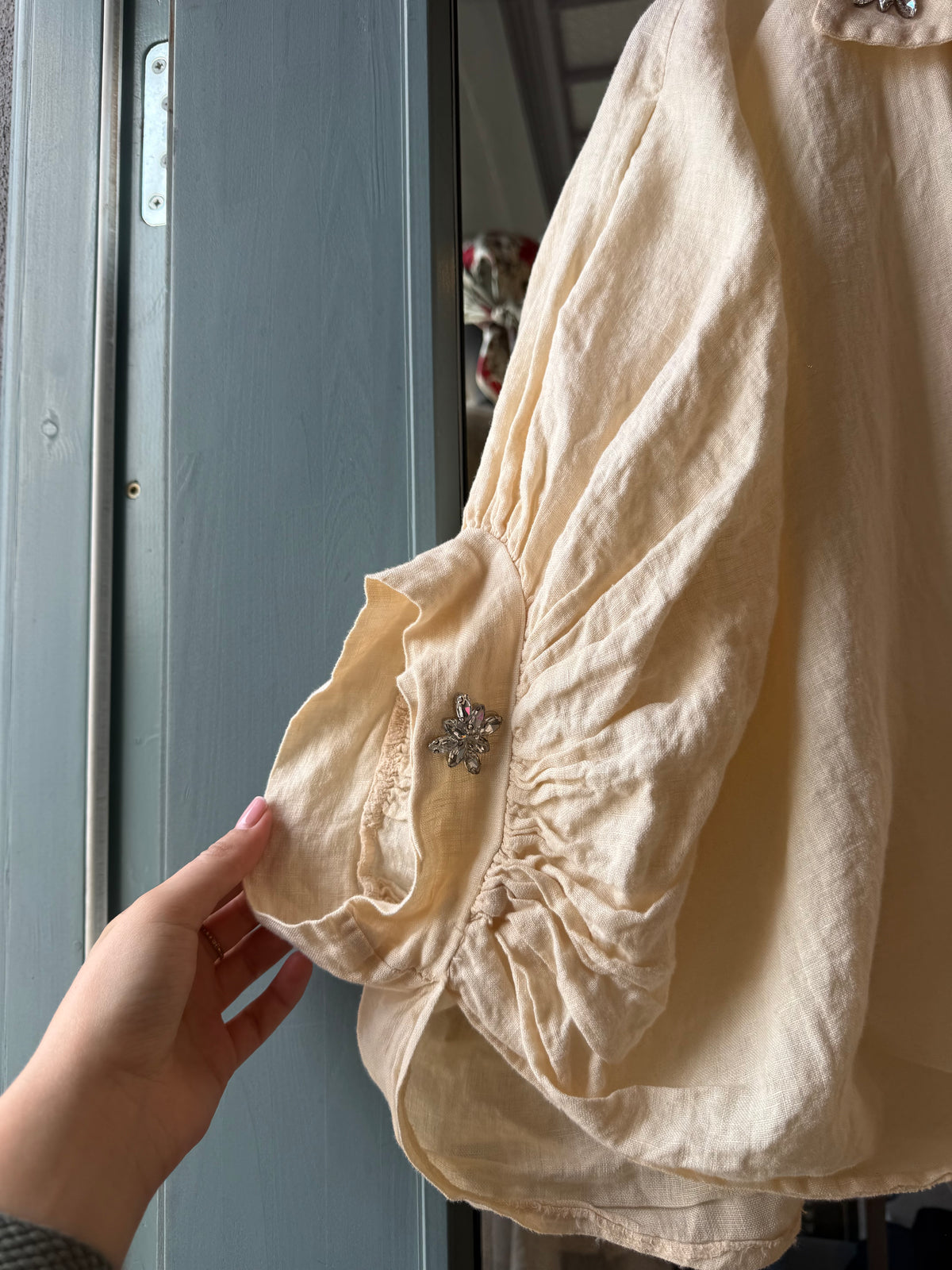 Sixtydays Bella Linbluse Beige