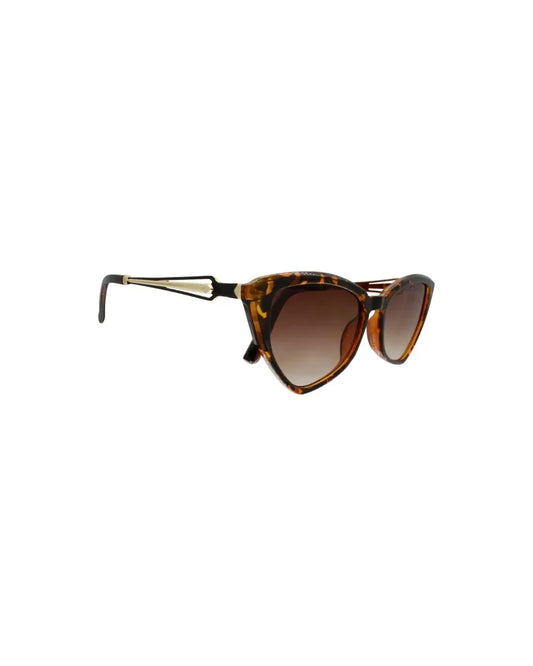 DNSKCopenhagen Skylar Brown Cateye-solbriller med UV400-beskyttelse Brun