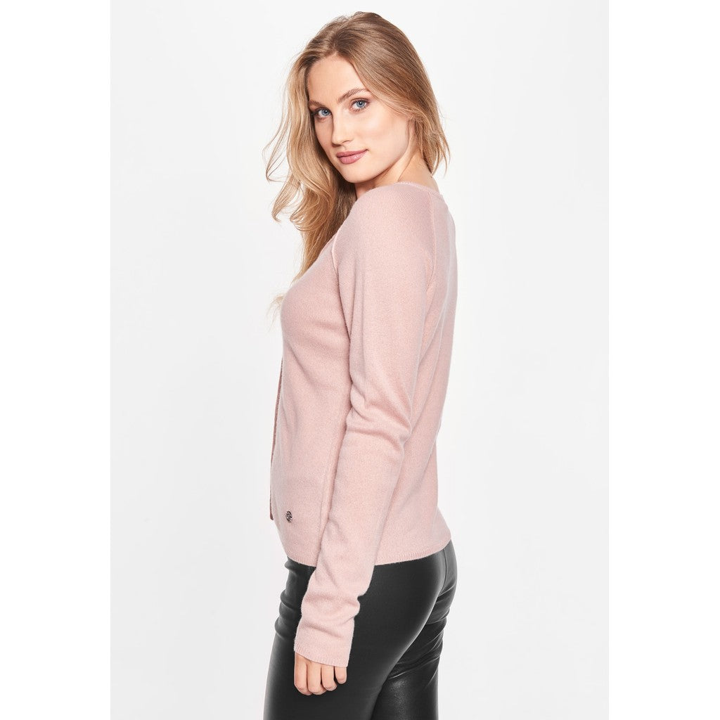 Notyz-BTF Eva Cardigan 50067 - Rose