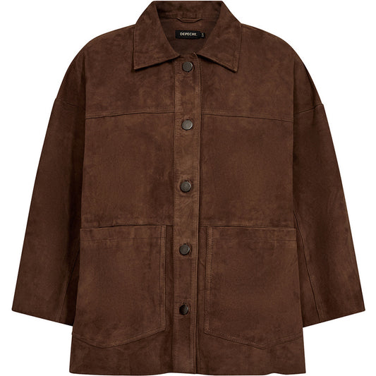 Depeche Tonja Suede Shirt
