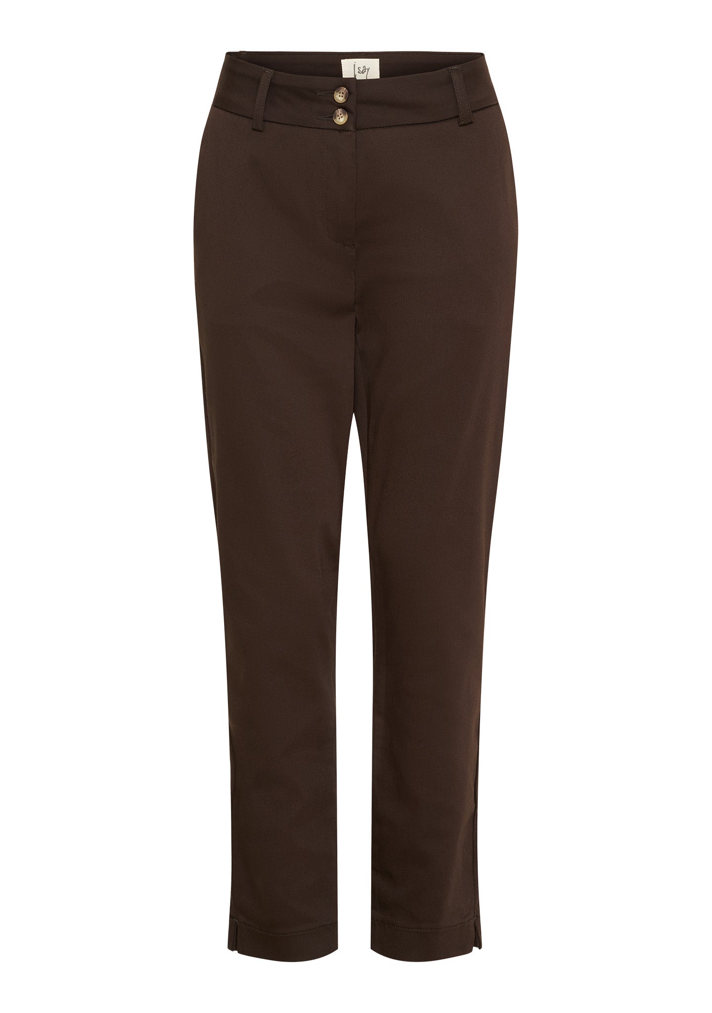 Isay Chino Pants Dark Brown