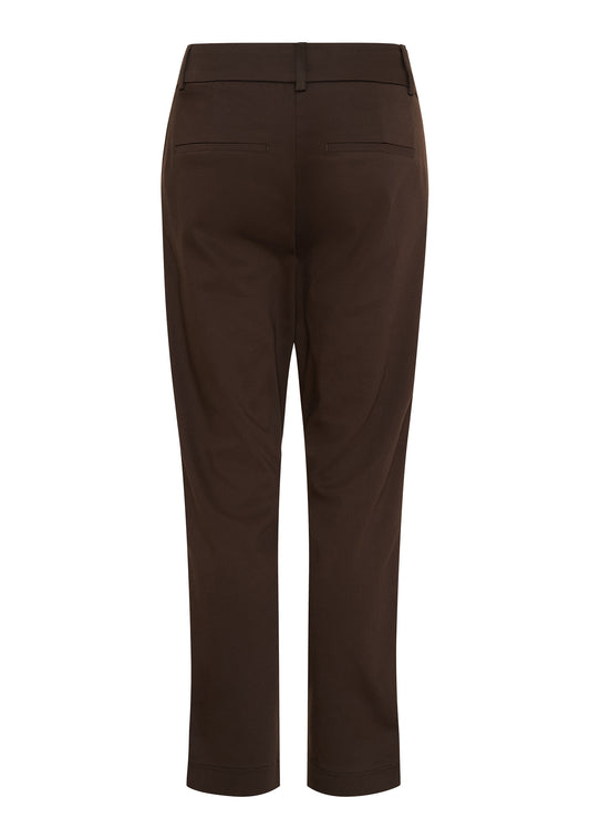 Isay Chino Pants Dark Brown
