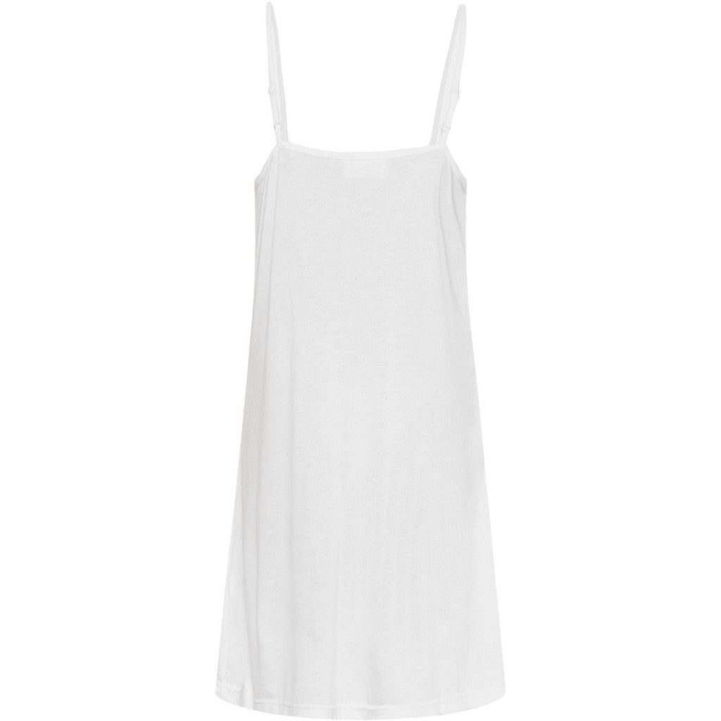 Isay Gritt Kort Underkjole - White